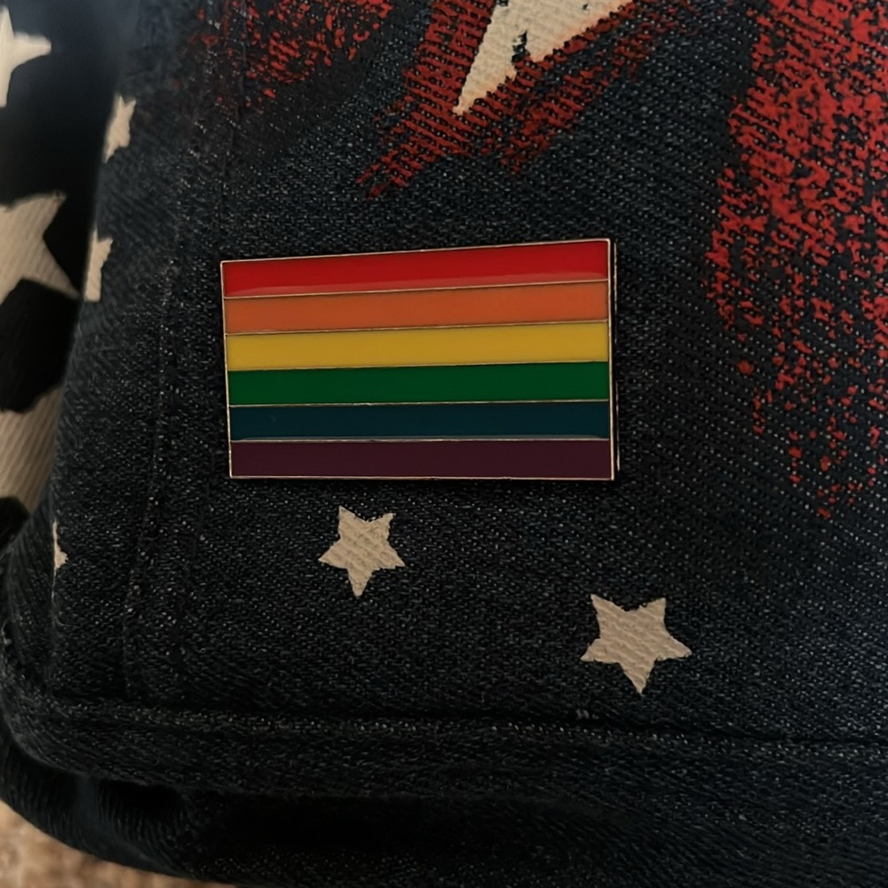American Chavez Marvel Denim Backpack NWT - Picture 4 of 4